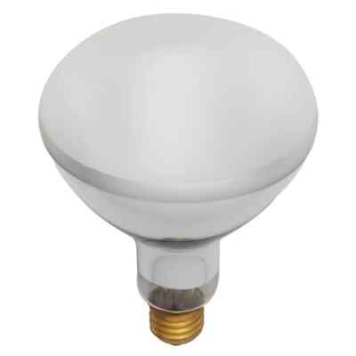 Satco S7006 - 400 Watt BR40 Dimmable Bulb - 2700K - Great for Pools! (1 or 2 PK)