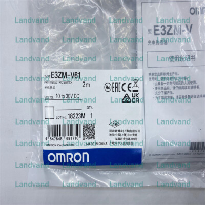 NEW OMRON Photoelectric Switch E3ZM-V61 E3ZMV61 free shipping