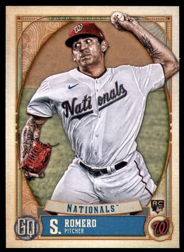 Topps Gypsy Queen #292 2021 Seth Romero novato - Imagen 3 de 4