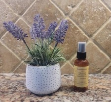 ORGANIC DEODORANT SPRAY LAVENDER ROSEMARY ORANGE ESSENTIAL OILS CITRUS 100 PURE