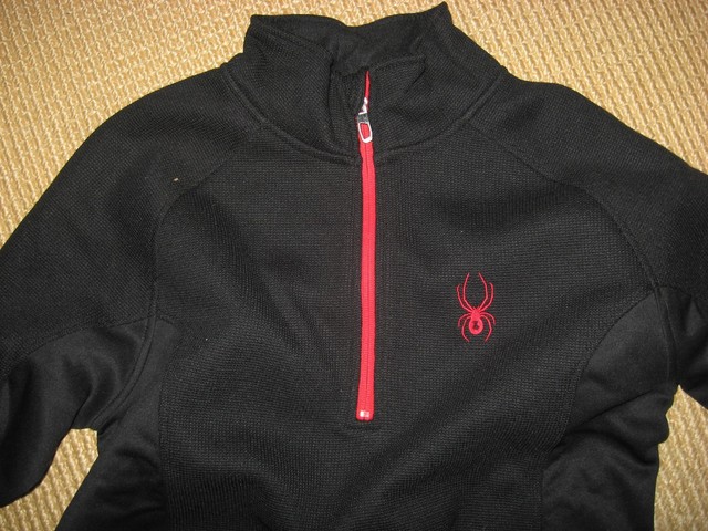 SPYDER BRAND*MENS SMALL* 1/2 ZIP CORE 