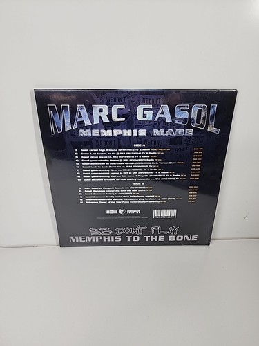 Memphis Grizzlies Marc Gasol "Memphis Made" LP Vinyl-Schallplatte - Spieltag Werbegeschenk - Bild 2 von 5