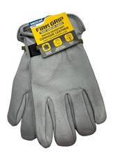 Cowhide Work Gloves Water Resistant Leather M...