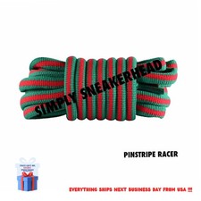 PREMIUM OVAL THICK PIN STRIPE SHOELACES NEW FANTASTIC COMPATIBLE LACES SB SKATER