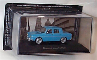 Renault 8 Major 1966 in Blue 1-43 scale  new in case