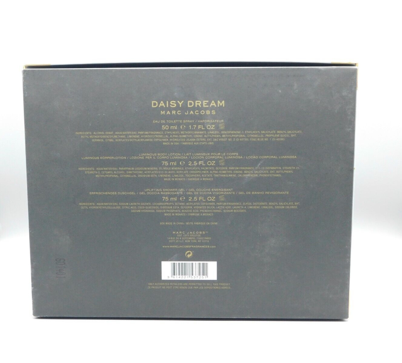 Marc Jacobs Daisy Dream 3 Piece Gift Set Eau de Toilette Spray 1.7 oz/ Body Loti