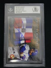 Sammy Sosa Signed 2022 Topps Pristine #PB-3 Pristine Borders BAS Authentic Auto