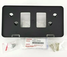 Genuine OEM Toyota 75101-07030 License Bracket Front Plate Holder 2013-16 Avalon