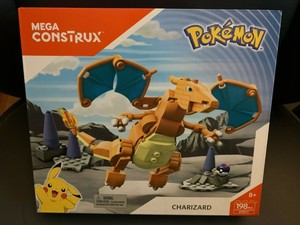 mega construx pokemon charizard building set