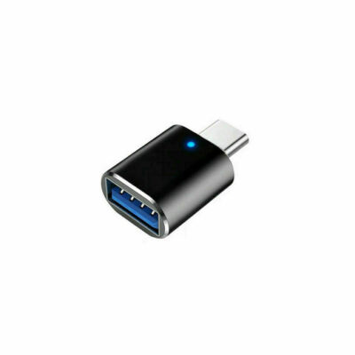 LED USB-C 3.1 Male to USB A Female Adapter Converter OTG Type C Android Phone