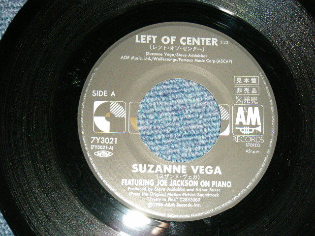 SUZANNE VEGA Japan 1986 PROMO VG 7