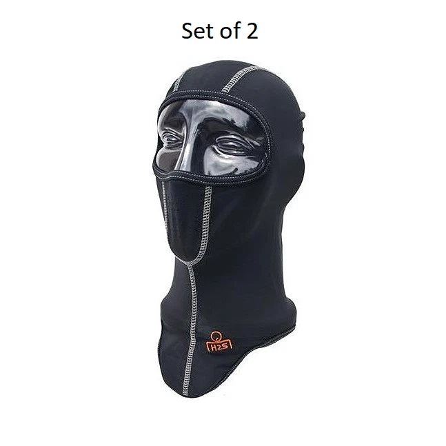 LOT OF (2) - Striker H2S PRIMO Balaclava WINTER MASK NECK ~ TACTICAL ~ FREE SHIP