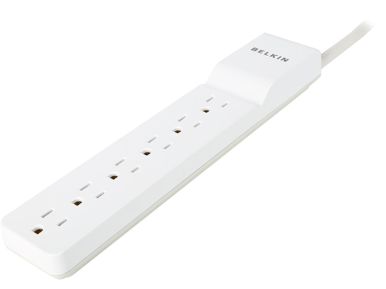 Сетевой фильтр для дома и офиса BELKIN BE106000-06R на 6 розеток мощностью 720 джоулей 6990₽
