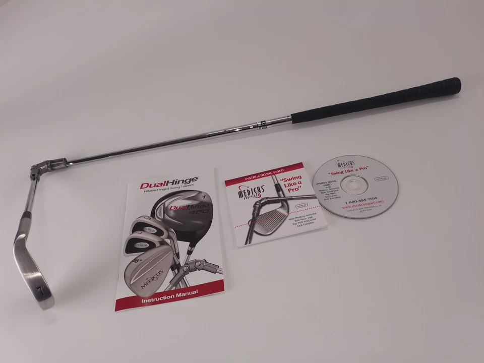 NEW Medicus 7 Iron Dual Hinged -Training Aid Golf clubs trainer Men Left Hand - Image 3 of 4