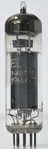 EL84 PHILIPS made in HOLLAND Tube ''D'' Getter - Picture 3 of 14