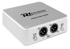 Power Dynamics PDX30 aktive Stereo DI BOX