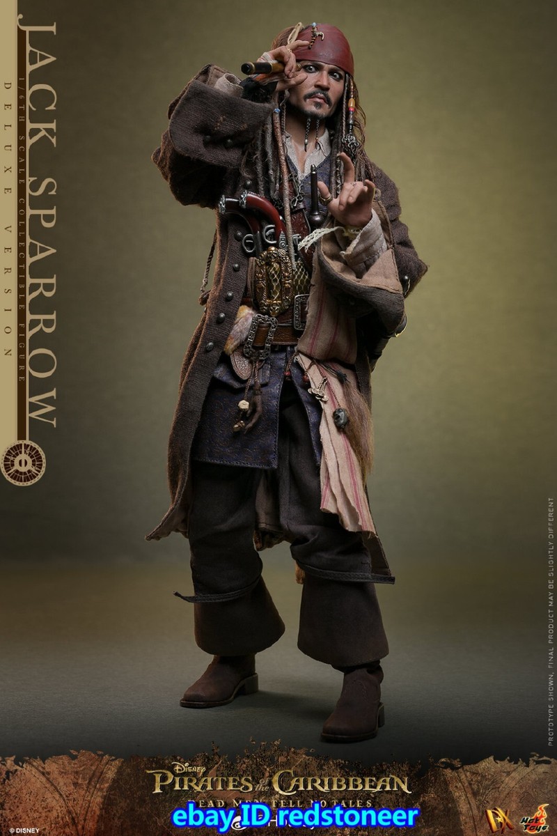 Hot Toys Jack Sparrow Pirates of the Caribbean 5 1/6 Action Figure