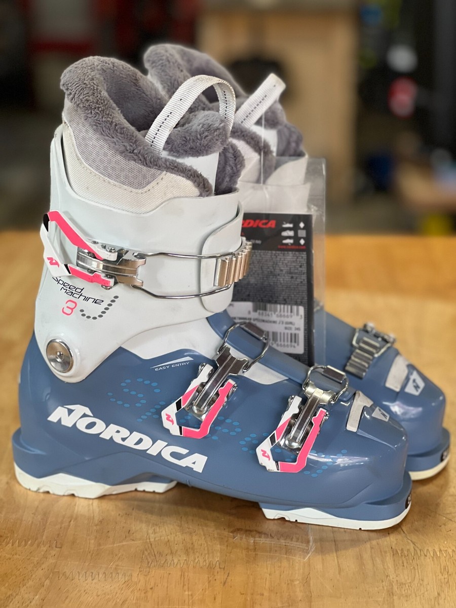 NEW - Nordica Speedmachine J 3 Ski Boots - Size 24/24.5 | eBay