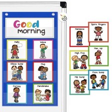 Morning Meeting Greetings Chart Classroom Social Greetings Teacher Supply