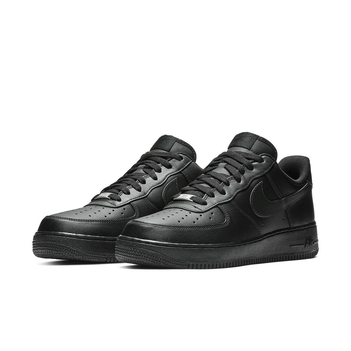 Size 13 - Nike Air Force 1 '07 Low Triple Black for sale