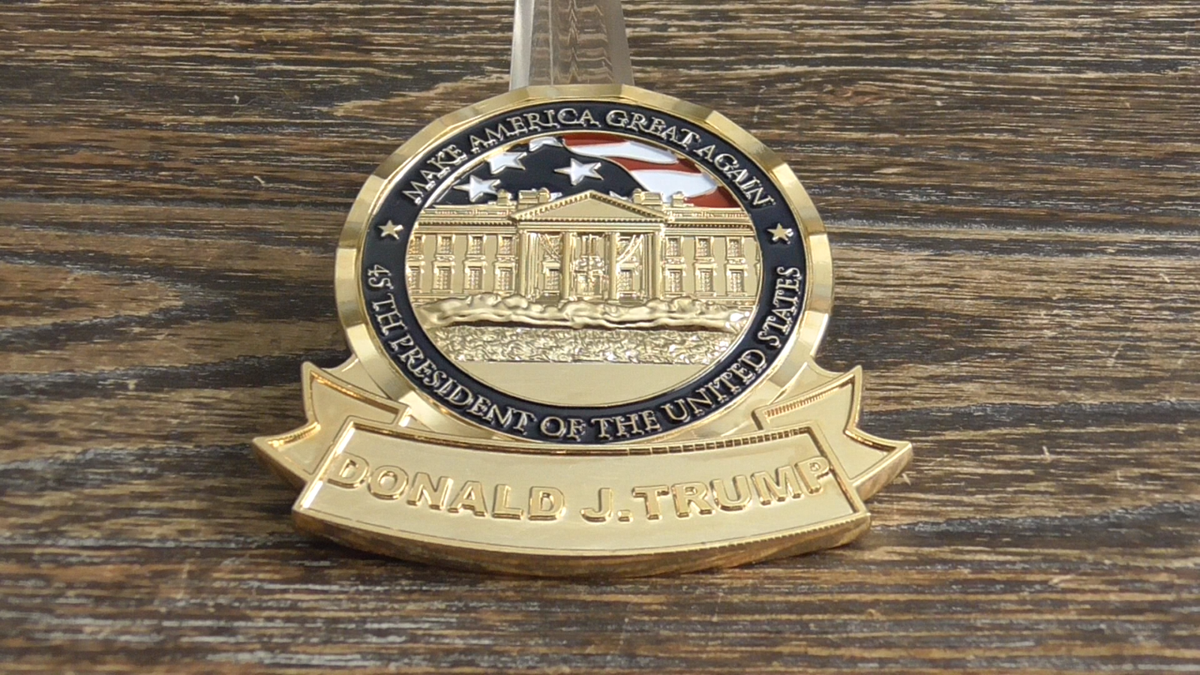 President Donald Trump White House MAGA POTUS Challenge Coin