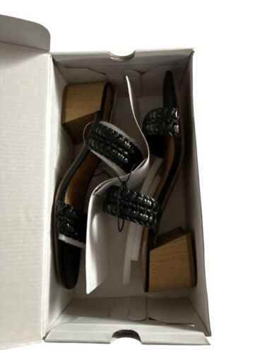 Dolce Vita Women's Black Sandals Santana Cushioned Sz 9 Shoes NEW in Box - Picture 3 of 6