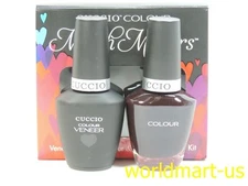 CUCCIO VENEER Gel Nail Polish 0.44fl.oz Gel Duo 6056- Romania Affter Dark