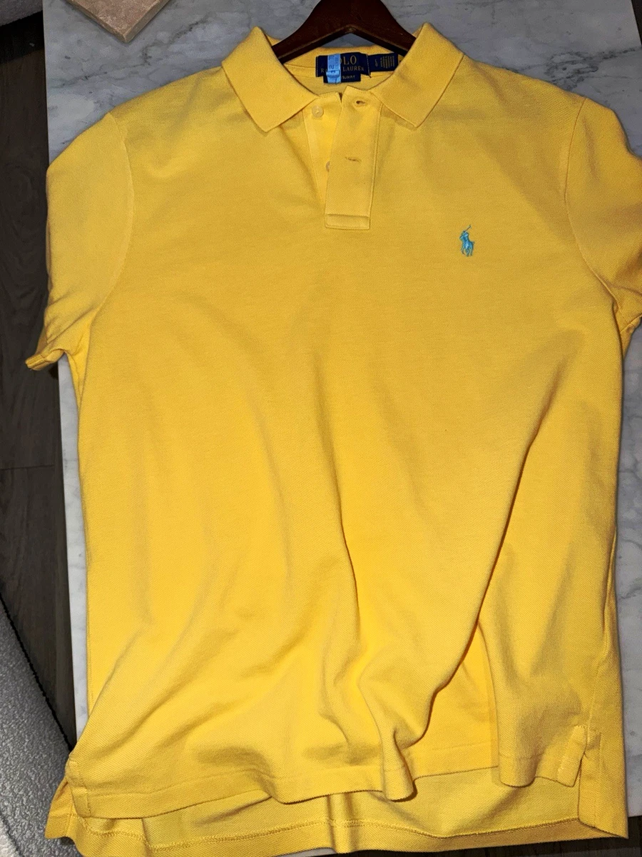 Polo Ralph Lauren Short Sleeve Yellow Shirts for Men for sale | eBay