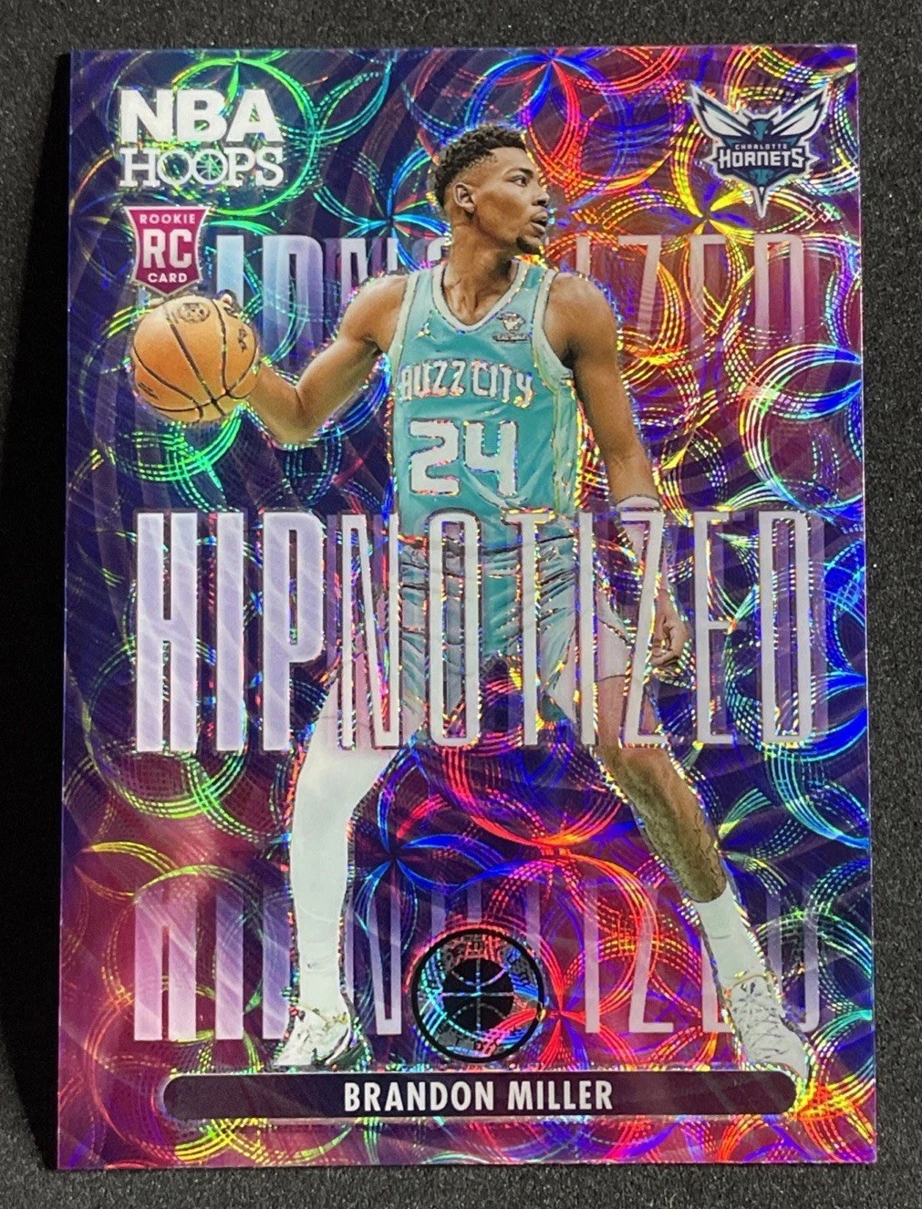 2023-24 Hoops Premium Stock HIPnotized Premium #7 Brandon Miller
