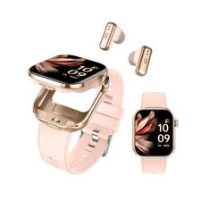 Smart Watch with Earbuds, 2.02" HD Screen，2 in 1 Smart Watches for ... Fa