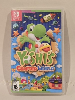 Yoshi's Crafted World Nintendo Switch Game w/Case