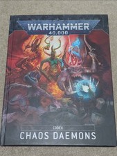 Games Workshop Warhammer 40,000 Codex Chaos Daemons Hardcover Army Book