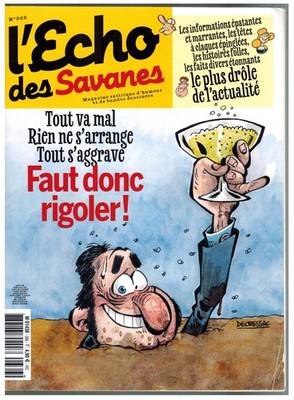 L'Echo des Savanes 366 Glenat 2021 Decressac Ivars