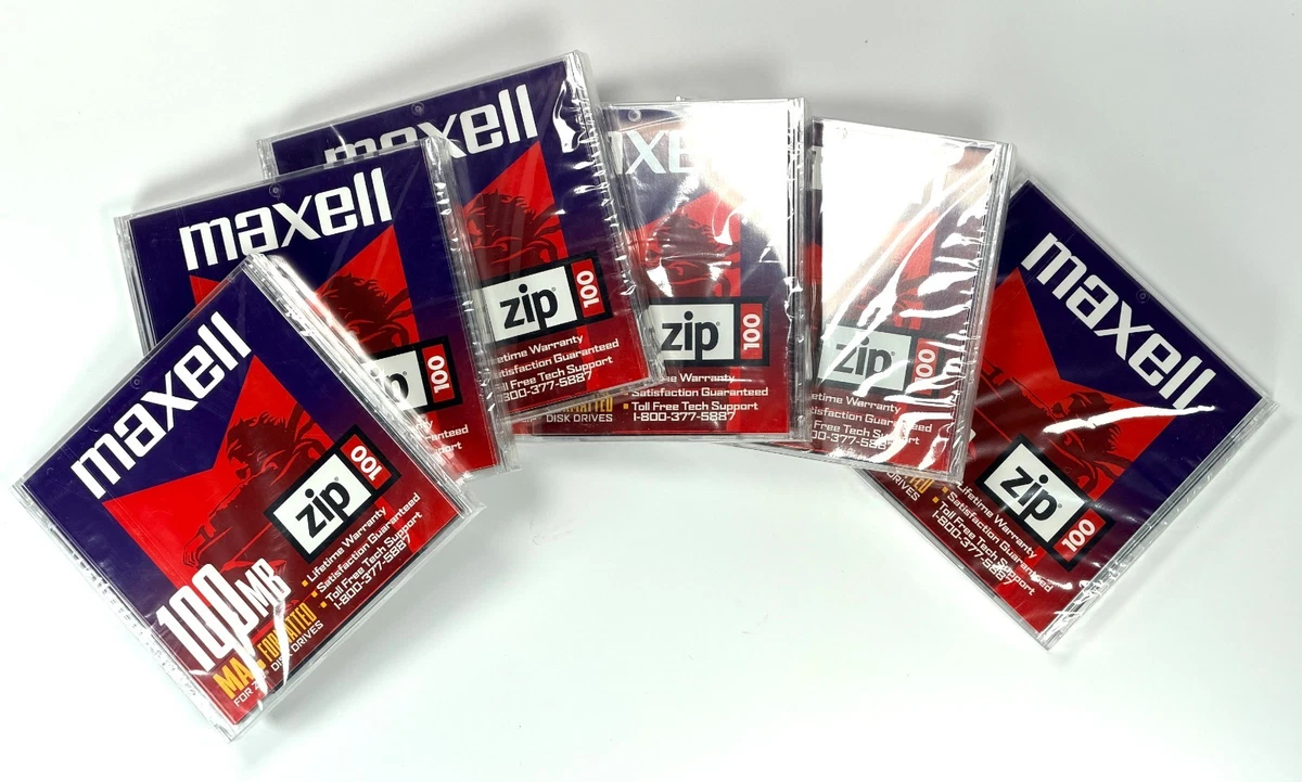 Maxell 100 MB Blank Floppy, Zip & Jaz Disks for sale | eBay