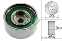 1X INA 532 0599 10 Umlenk-/FüHrungsrolle Zahnriemen FüR Fiat Mitsubishi