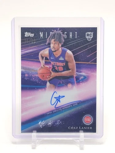 CHAZ LANIER 2025-26 TOPPS MIDNIGHT ROOKIE HORIZON AUTO MOONRISE 25/25 Q7132