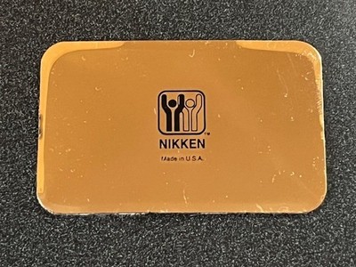 NIKKEN GOLD CARD 2.05''X3.23'' PROMO PAD MAGNET #1437 - NEW FROM DEALERS SET