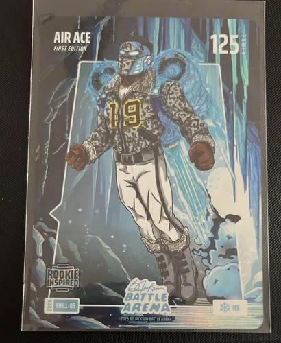 2026 Bo Jackson Battle Arena Air Ace Chillin Battlefoil Ice Ace Bailey Power 125