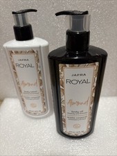 Jafra Royal Almond Rich Body Oil And Lotion With Vitamin E 16 Fl Oz / 475ml