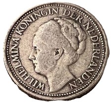 1947 🇨🇼 Curaçao 1/4 Gulden Silver Coin - Combined Shipping - Lot C94f