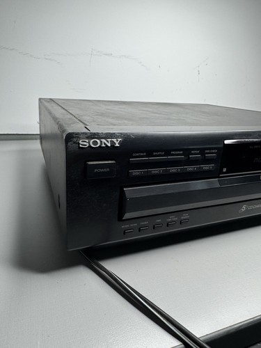 Sony CDP-CE415 5 Disc CD Changer MegaStorage Compact Disc Player System No Remot - Picture 4 of 7