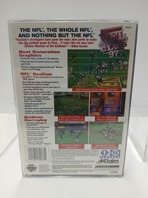 SEGA Saturn NFL Quarterback Club &lsquo;97 CIB Case Manual Complete Disc PRISTINE