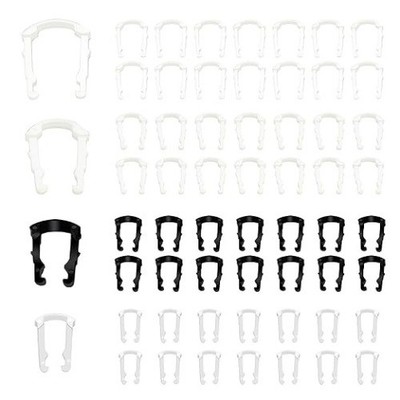 60 PCS Fuel Line Retainer Clip Assortment 4 Types 3/8'' 5/16'' 1/2'' 5/8'' OD Fuel L