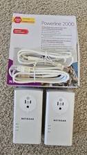 NETGEAR Powerline adapter Kit, 2000 Mbps Wall-plug, PLP2000-100PAS , White