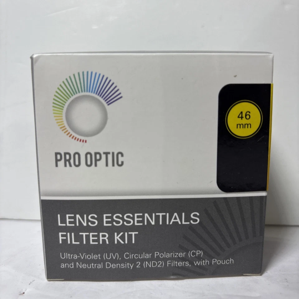 ProOptic 46mm Digital Essentials Filter Kit, with Ultra Violet (UV), Circular Po - Image 2 of 4