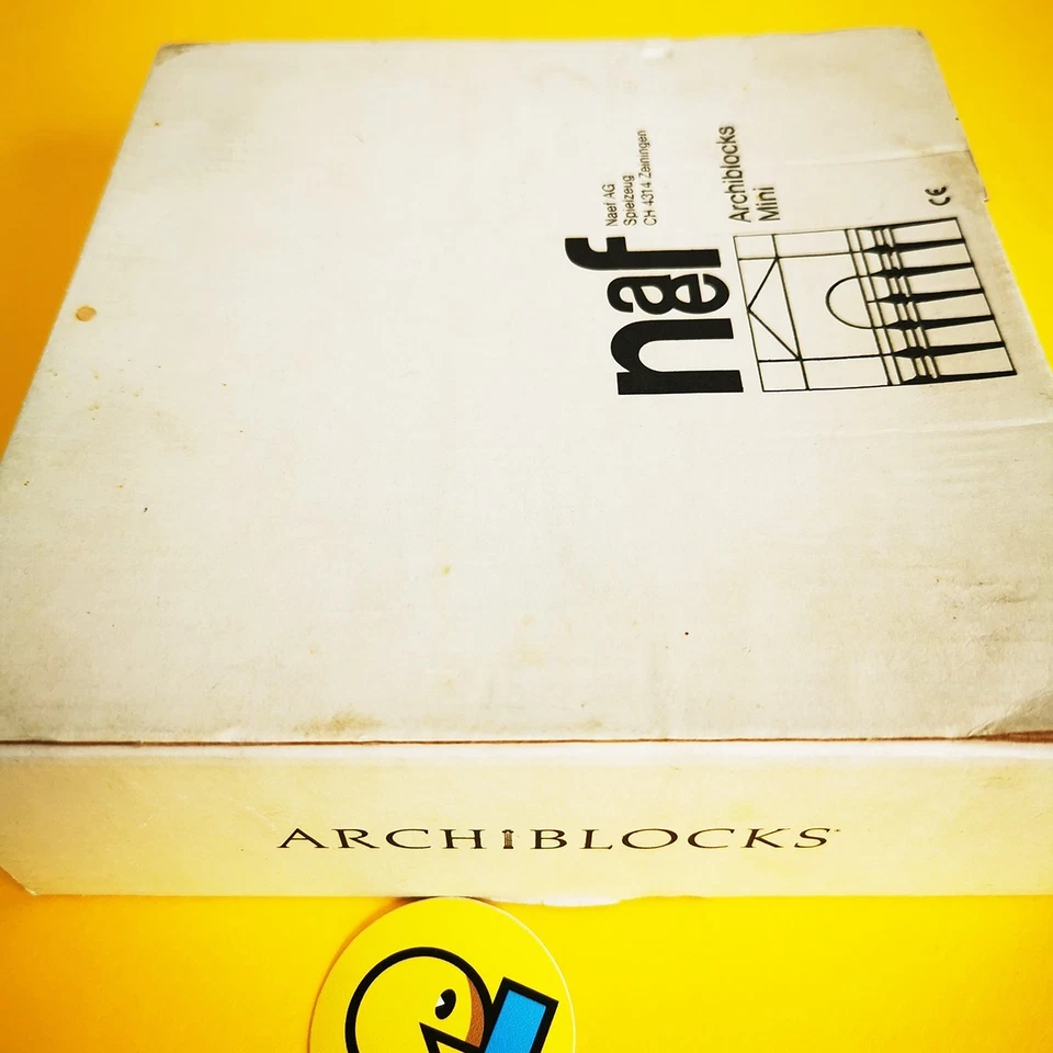 vintage Naef Archiblocks Mini construction building blocks set toy Bower Studios - Image 3 of 4