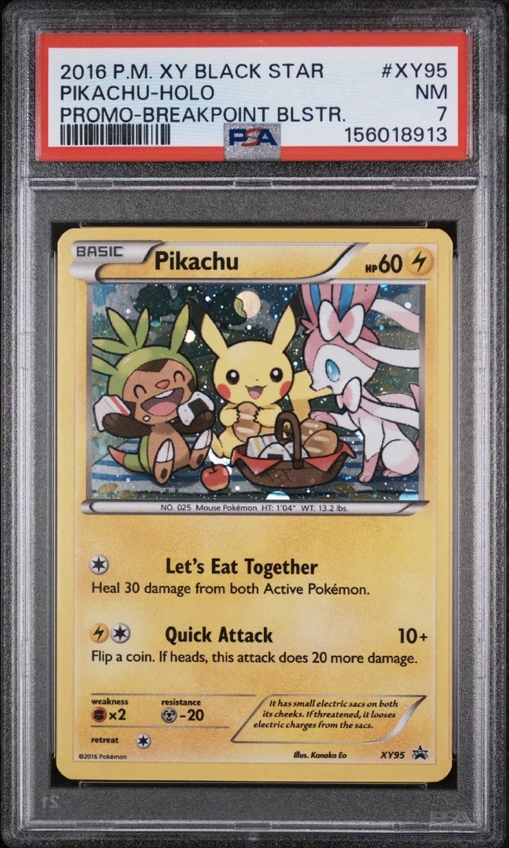 Pikachu Pokémon TCG Professional Sports Authenticator (PSA) Grade