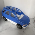 Barbie Blue SUV Vehicle w/ Seats & Pop-Out Picnic Basket Vintage 1999