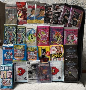 26 trading card packs (mix) Read Discription