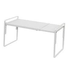 Cabinet Shelf Expandable Height 8.6’’D * 13.8-24.8’’W * 9.7’’H White